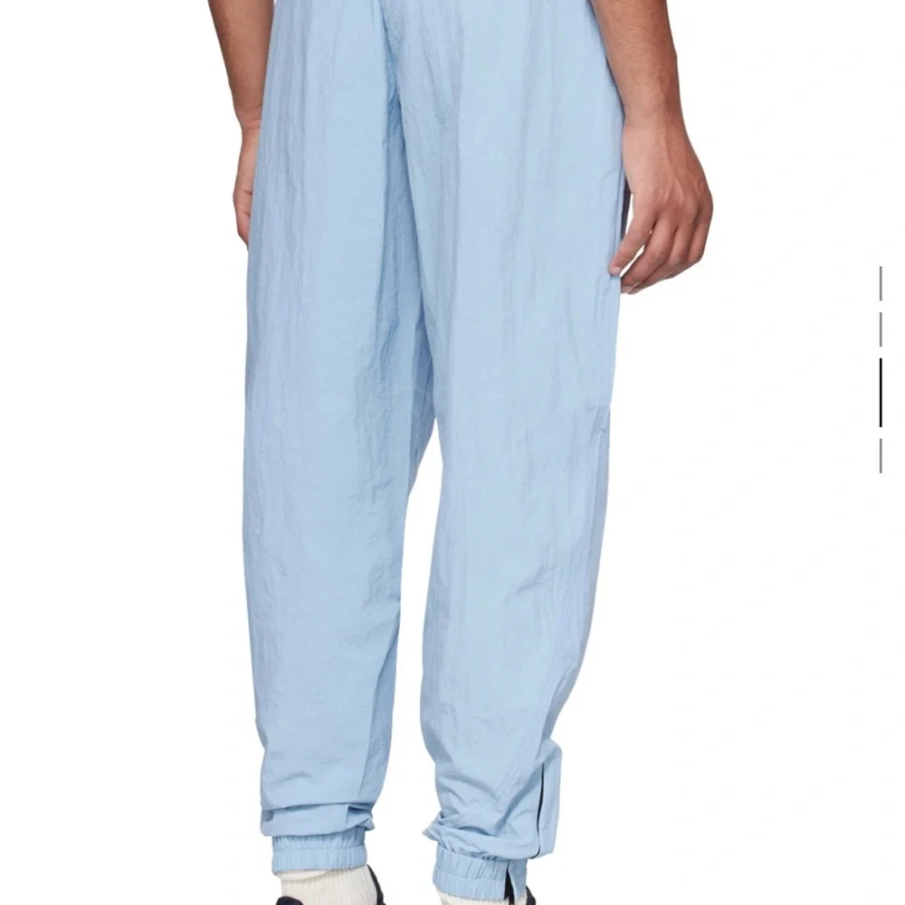 SEVEN DAYS ACTIVE BABYBLUE TRACK PANTS- SIZE L- WORN ONCE- ELASTIC WASIT